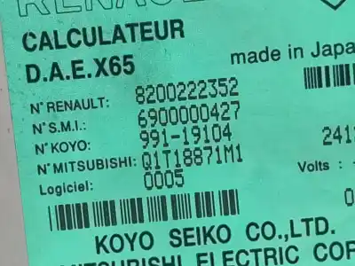 Second-hand car spare part electronic module for renault clio ii (bb_, cb_) 1.5 dci (b/cb07) oem iam references 8200222352  