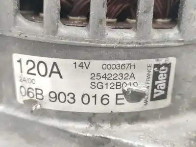 Автозапчасти б/у генератор за audi a4 b5 (8d2) 1.8 ссылки oem iam 06b903016e  