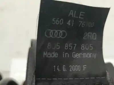 Автозапчастина б/у задній лівий ремін безпеки для audi a4 b5 (8d2) 1.8 посилання на oem iam   