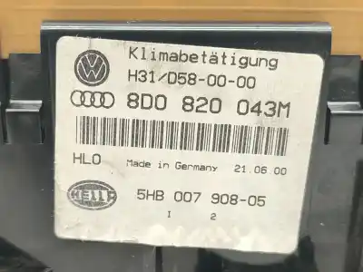 Автозапчастина б/у клімат-контроль для audi a4 b5 (8d2) 1.8 посилання на oem iam 8d0820043m  