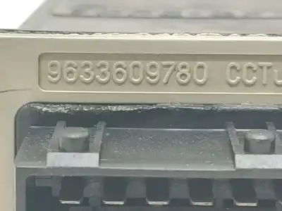 Peça sobressalente para automóvel em segunda mão módulo eletrônico por citroen berlingo / berlingo first furgoneta/monovolumen (m_) 1.9 d 70 4wd (mbwjz, mcwjz) referências oem iam 9633609780  