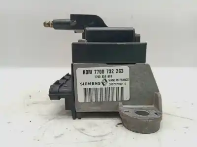 Peça sobressalente para automóvel em segunda mão bobina de ignição por renault clio i (b/c57_, 5/357_) 1.4 (b57j, c57j, b57p) referências oem iam 7700732263  