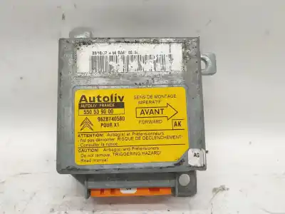 Second-hand car spare part airbag control unit for citroen xantia (x1_, x2_) 1.9 sd oem iam references 9628740580