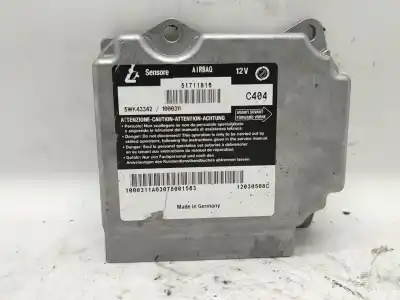 Peça sobressalente para automóvel em segunda mão centralina de airbag por fiat stilo (192_) 1.9 jtd (192_xe1a) referências oem iam 51711816