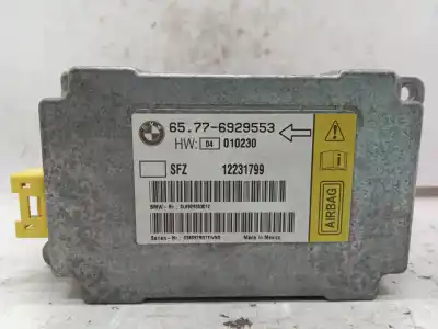 Peça sobressalente para automóvel em segunda mão centralina de airbag por bmw 7 (e65, e66, e67) 730 d referências oem iam 65776929553