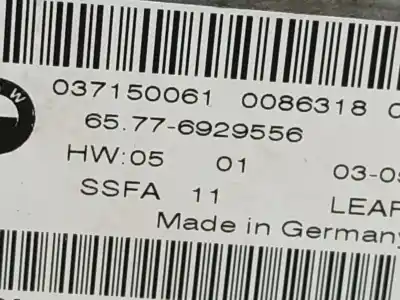 Second-hand car spare part airbag control unit for bmw 7 (e65, e66, e67) 730 d oem iam references 65776929556  