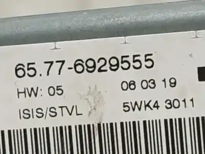 Second-hand car spare part airbag control unit for bmw 7 (e65, e66, e67) 730 d oem iam references 65776929555  