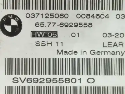 Second-hand car spare part airbag control unit for bmw 7 (e65, e66, e67) 730 d oem iam references 65776929558  