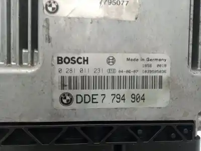 Second-hand car spare part ecu engine control for bmw 7 (e65, e66, e67) 730 d oem iam references 0281011231  