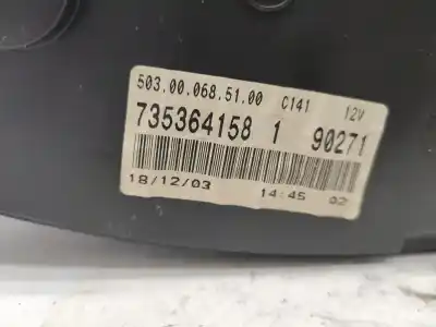 Peça sobressalente para automóvel em segunda mão quadrante por fiat idea (350_) 1.3 d multijet referências oem iam 735364157  