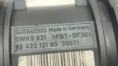 Автозапчасти б/у расходомер воздуха за peugeot 206 fastback (2a/c) 1.4 hdi eco 70 ссылки oem iam 9642212180  