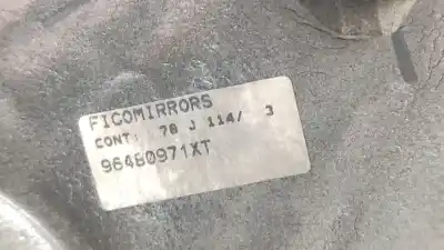 Автозапчастина б/у правий задний огляд для peugeot 206 fastback (2a/c) 1.4 hdi eco 70 посилання на oem iam 96480971xt  