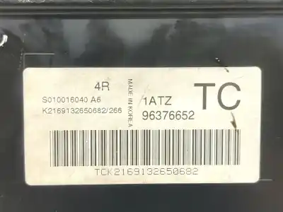 Second-hand car spare part ecu engine control for daewoo kalos (klas) 1.2 oem iam references 96376652  