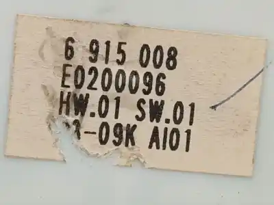Peça sobressalente para automóvel em segunda mão botão / interruptor elevador vidro dianteiro esquerdo por bmw 7 (e65, e66, e67) 730 d referências oem iam 6915008  