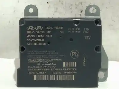 Peça sobressalente para automóvel em segunda mão centralina de airbag por kia stonic (yb) 1.0 t-gdi eco-dynamics+ referências oem iam 95910h8210