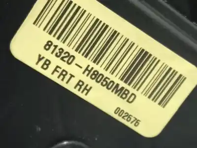 Pezzo di ricambio per auto di seconda mano serratura porta anteriore destra per kia stonic (yb) 1.0 t-gdi eco-dynamics+ riferimenti oem iam 81320h8050  