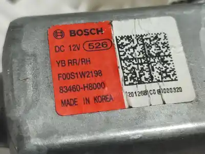 İkinci el araba yedek parçası arka sag cam regülatörü için kia stonic (yb) 1.0 t-gdi eco-dynamics+ oem iam referansları 83460h8000  