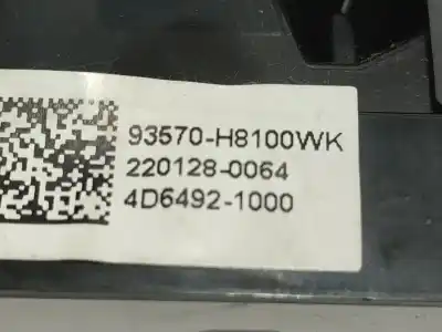 Peça sobressalente para automóvel em segunda mão botão / interruptor elevador vidro dianteiro esquerdo por kia stonic (yb) 1.0 t-gdi eco-dynamics+ referências oem iam 93570h8100wk  