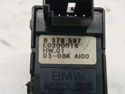 Peça sobressalente para automóvel em segunda mão botão / interruptor elevador vidro traseiro esquerdo por bmw 7 (e65, e66, e67) 730 d referências oem iam 8379597  