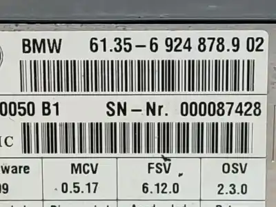 Peça sobressalente para automóvel em segunda mão módulo eletrônico por bmw 7 (e65, e66, e67) 730 d referências oem iam   