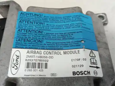 Автозапчастина б/у блок управління подушками безпеки для ford focus i (daw, dbw) 1.6 16v посилання на oem iam 2m5t14b056dd  