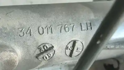 Автозапчастина б/у рульмова рейка для ford focus i (daw, dbw) 1.6 16v посилання на oem iam 34011767lh  