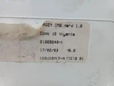 Peça sobressalente para automóvel em segunda mão quadrante por citroen c3 i (fc_, fn_) 1.4 hdi referências oem iam 21669240  