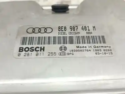 Автозапчастина б/у ебу контролер двигуна для audi a6 c5 avant (4b5) 2.5 tdi посилання на oem iam 8e0907401m  