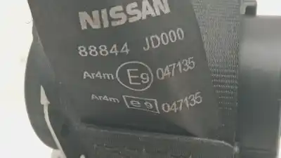 Peça sobressalente para automóvel em segunda mão cinto de segurança traseiro esquerdo por nissan qashqai / qashqai +2 i (j10, nj10, jj10e) 2.0 dci referências oem iam 88844jd000  