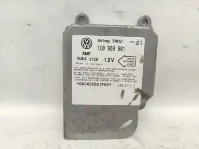 Автозапчастина б/у БЛОК УПРАВЛІННЯ ПОДУШКАМИ БЕЗПЕКИ для VOLKSWAGEN POLO (6N2)  Посилання на OEM IAM 1C0909601  