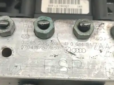 Second-hand car spare part abs for audi a6 avant (4f5) 3.0 tdi quattro (171kw) oem iam references 4f0614517aa  
