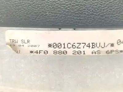 Second-hand car spare part front left air bag for audi a6 avant (4f5) 3.0 tdi quattro (171kw) oem iam references 4f0880201as  
