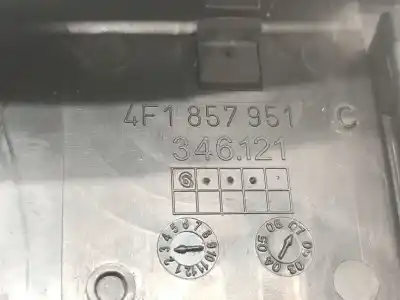 Автозапчасти б/у пепельница за audi a6 avant (4f5) 3.0 tdi quattro (171kw) ссылки oem iam 4f1857951c  
