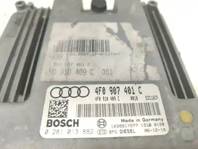Автозапчастина б/у ебу контролер двигуна для audi a6 avant (4f5) 3.0 tdi quattro (171kw) посилання на oem iam 4f0907401c  
