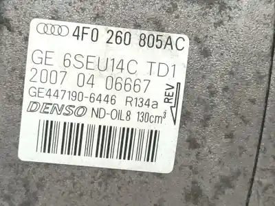 Автозапчасти б/у компрессор кондиционера воздуха за audi a6 avant (4f5) 3.0 tdi quattro (171kw) ссылки oem iam 4f0260805ac  