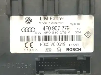 Автозапчасти б/у электронный модуль за audi a6 avant (4f5) 3.0 tdi quattro (171kw) ссылки oem iam 4f0907279  