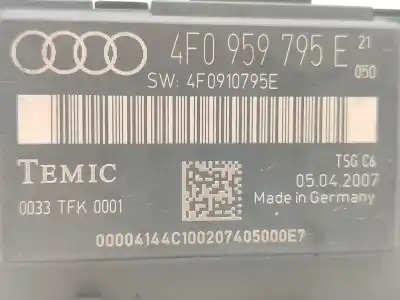 Автозапчасти б/у электронный модуль за audi a6 avant (4f5) 3.0 tdi quattro (171kw) ссылки oem iam 4f0959795e  