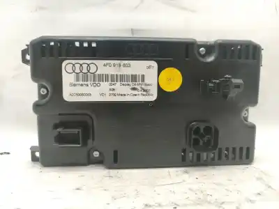 Second-hand car spare part multifunction display for audi a6 avant (4f5) 3.0 tdi quattro (171kw) oem iam references 4f0919603  