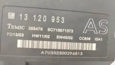Автозапчасти б/у блок реле/предохранителей за opel vectra c (z02) 2.2 dti 16v (f69) ссылки oem iam 13120953  