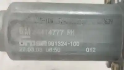 Автозапчастина б/у регулятор переднього правого скла для opel vectra c (z02) 2.2 dti 16v (f69) посилання на oem iam 24414777rh  