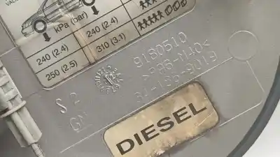 Автозапчастина б/у зовнішній пливний колпак для opel vectra c (z02) 2.2 dti 16v (f69) посилання на oem iam 9180510  