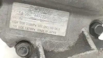 Peça sobressalente para automóvel em segunda mão compressor de ar condicionado a/a a/c por toyota corolla (_e12_) 1.6 vvt-i (zze121_) referências oem iam scsa06c  