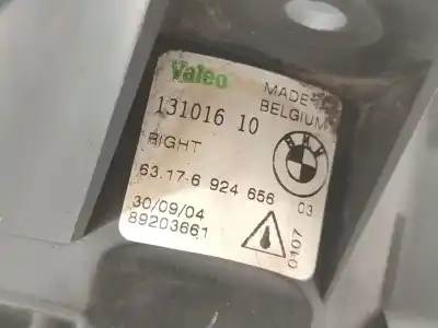 Second-hand car spare part right fog light for bmw 1 (e87) 118 d oem iam references 13101610  