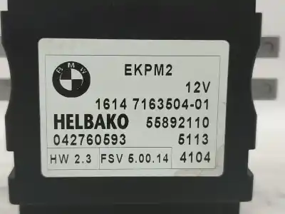 Second-hand car spare part electronic module for bmw 1 (e87) 118 d oem iam references 1614716350401  