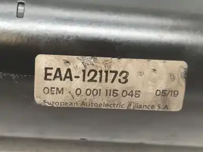 Second-hand car spare part starter motor for bmw 1 (e87) 118 d oem iam references 12417787356  