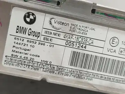 Peça sobressalente para automóvel em segunda mão sistema de áudio / rádio cd por bmw 1 (e87) 118 d referências oem iam 6512695229601  