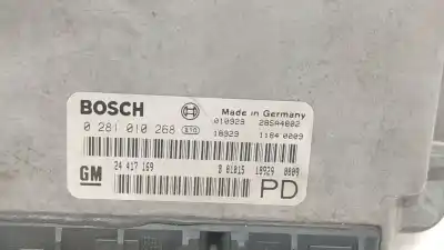 Автозапчасти б/у блок управления двигателем за opel zafira a monospace (t98) 2.0 dti 16v (f75) ссылки oem iam 24417169  