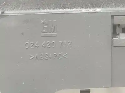 Автозапчастина б/у контроль опалення / кондиціонації для opel zafira a monospace (t98) 2.0 dti 16v (f75) посилання на oem iam 024420732  