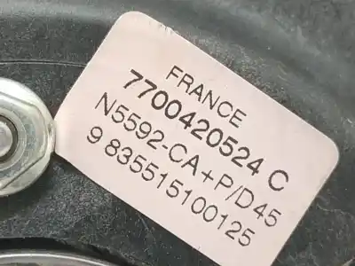 Peça sobressalente para automóvel em segunda mão airbag dianteiro esquerdo por renault megane scenic (ja0/1_) 1.9 d (ja0j) referências oem iam 7700846157  