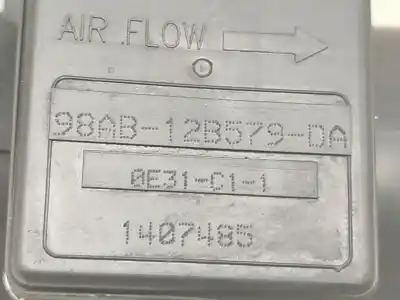 Автозапчастина б/у витратомір повітря для ford focus i (daw, dbw) 1.6 16v посилання на oem iam xs4f12b624ab  